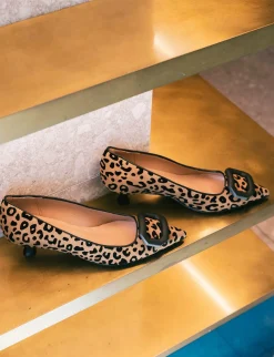 Hot Décolleté tacco 5cm camoscio Donna Décolleté