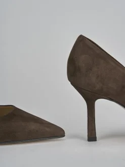 Sale Décolleté tacco 7cm camoscio testa Donna Décolleté