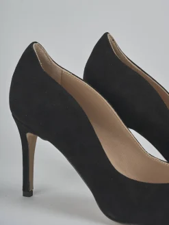 Discount Décolleté tacco 7cm camoscio Donna Décolleté