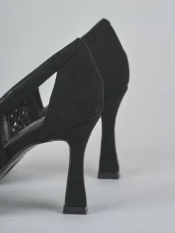 Outlet Décolleté tacco 8cm camoscio sostenible Donna Décolleté