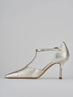 Outlet Décolleté tacco 7cm laminato Donna Décolleté