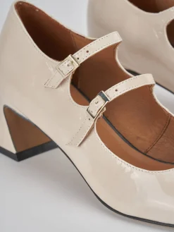 Outlet Décolleté tacco 5cm pelle Donna Décolleté