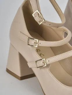 Clearance Décolleté tacco 6cm pelle Donna Décolleté