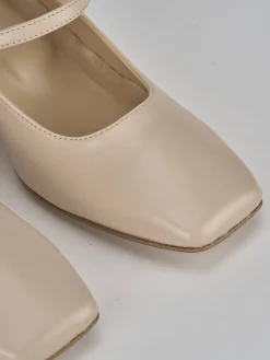 Clearance Décolleté tacco 6cm pelle Donna Décolleté