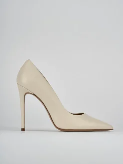 Clearance Décolleté tacco 10cm pelle Donna Décolleté