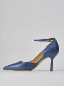 Clearance Décolleté tacco 7cm pelle Donna Décolleté