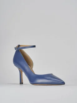 Clearance Décolleté tacco 7cm pelle Donna Décolleté