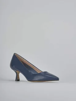 Discount Décolleté tacco 5cm pelle Donna Décolleté