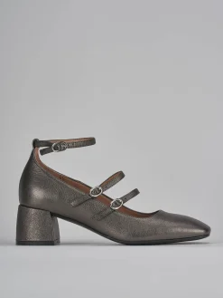 Clearance Décolleté tacco 5cm pelle Donna Décolleté