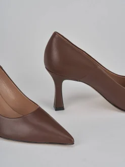 Online Décolleté tacco 8cm pelle Donna Décolleté