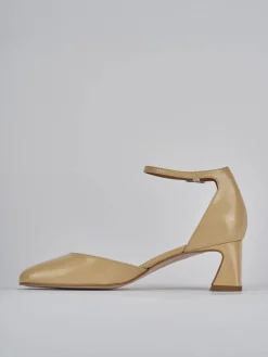 Clearance Décolleté tacco 5cm pelle Donna Décolleté