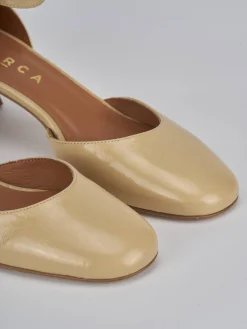 Clearance Décolleté tacco 5cm pelle Donna Décolleté