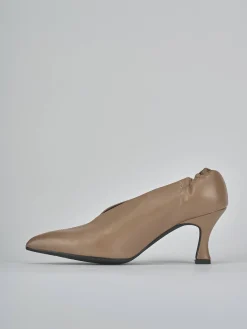 Discount Décolleté tacco 7cm pelle Donna Décolleté