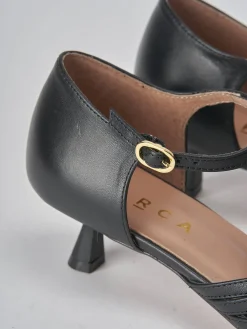 Discount Décolleté tacco 5cm pelle Donna Décolleté