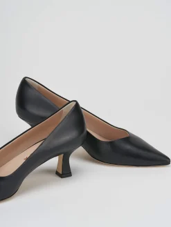 Outlet Décolleté tacco 5cm pelle Donna Décolleté