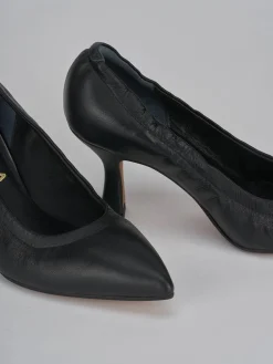 Clearance Décolleté tacco 7cm pelle Donna Décolleté