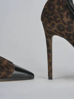 Outlet Décolleté tacco 11cm pelle Donna Décolleté