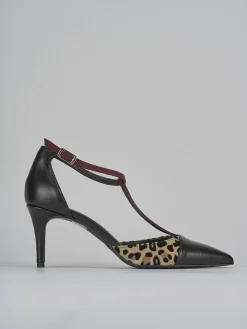 Discount Décolleté tacco 7cm pelle Donna Décolleté