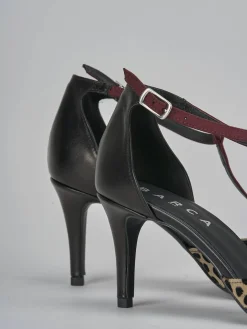 Discount Décolleté tacco 7cm pelle Donna Décolleté