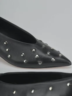 Outlet Décolleté tacco 5cm pelle Donna Décolleté