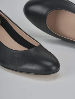 Discount Décolleté tacco 4cm pelle Donna Décolleté