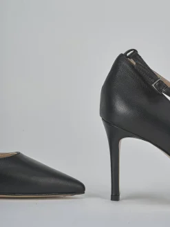 Clearance Décolleté tacco 7cm pelle Donna Décolleté