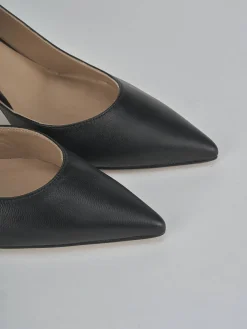 Clearance Décolleté tacco 7cm pelle Donna Décolleté