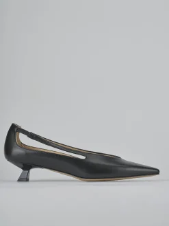 Outlet Décolleté tacco 4cm pelle Donna Décolleté