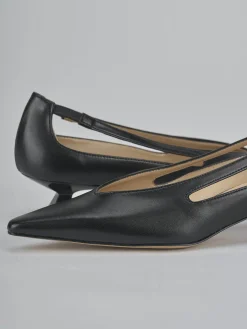 Outlet Décolleté tacco 4cm pelle Donna Décolleté