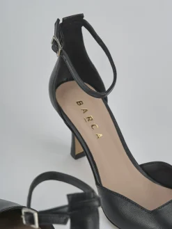 Discount Décolleté tacco 8cm pelle Donna Décolleté