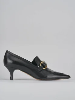 Clearance Décolleté tacco 5cm pelle Donna Décolleté