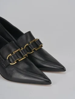 Clearance Décolleté tacco 5cm pelle Donna Décolleté