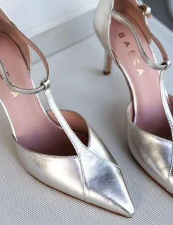 Discount Décolleté tacco 7cm pelle Donna Décolleté