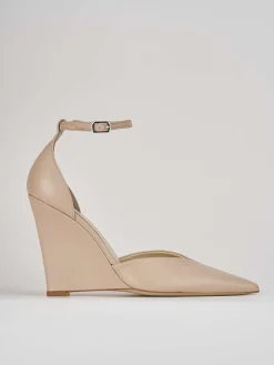 Discount Décolleté tacco 11cm pelle Donna Décolleté