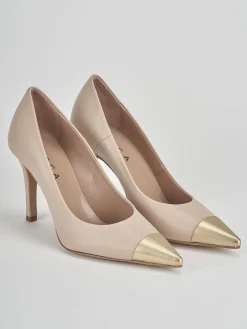 Outlet Décolleté tacco 10cm pelle Donna Décolleté