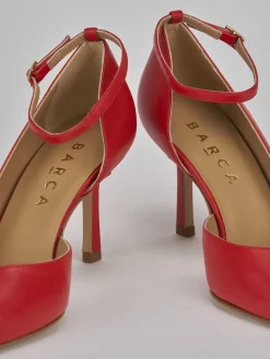 Discount Décolleté tacco 7cm pelle Donna Décolleté