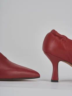 Discount Décolleté tacco 7cm pelle Donna Décolleté