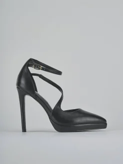 Discount Décolleté tacco 10cm pelle sostenibile Donna Décolleté