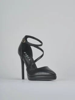 Discount Décolleté tacco 10cm pelle sostenibile Donna Décolleté