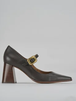 New Décolleté tacco 7cm pelle testa Donna Décolleté