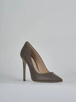 Online Décolleté tacco 10cm pelle testa Donna Décolleté