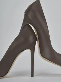 Online Décolleté tacco 10cm pelle testa Donna Décolleté