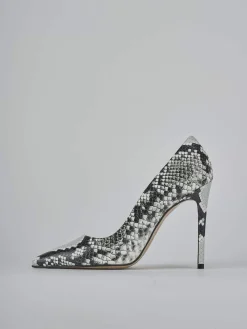 Sale Décolleté tacco 10cm pitone Donna Décolleté