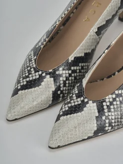 Hot Décolleté tacco 5cm pitone Donna Décolleté