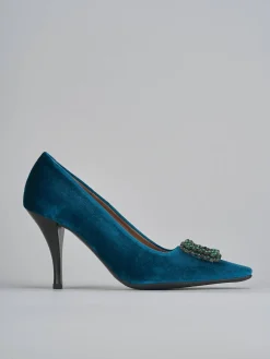 Sale Décolleté tacco 9cm velluto Donna Décolleté