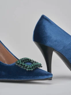 Sale Décolleté tacco 9cm velluto Donna Décolleté