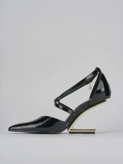 New Décolleté tacco 7cm vernice Donna Décolleté