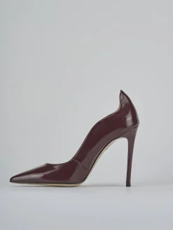 New Décolleté tacco 10cm vernice bordo' Donna Décolleté