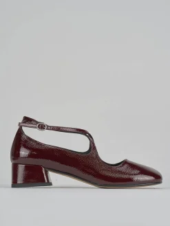 Best Décolleté tacco 4cm vernice bordo' Donna Décolleté