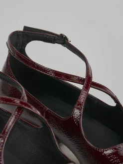 Best Décolleté tacco 4cm vernice bordo' Donna Décolleté